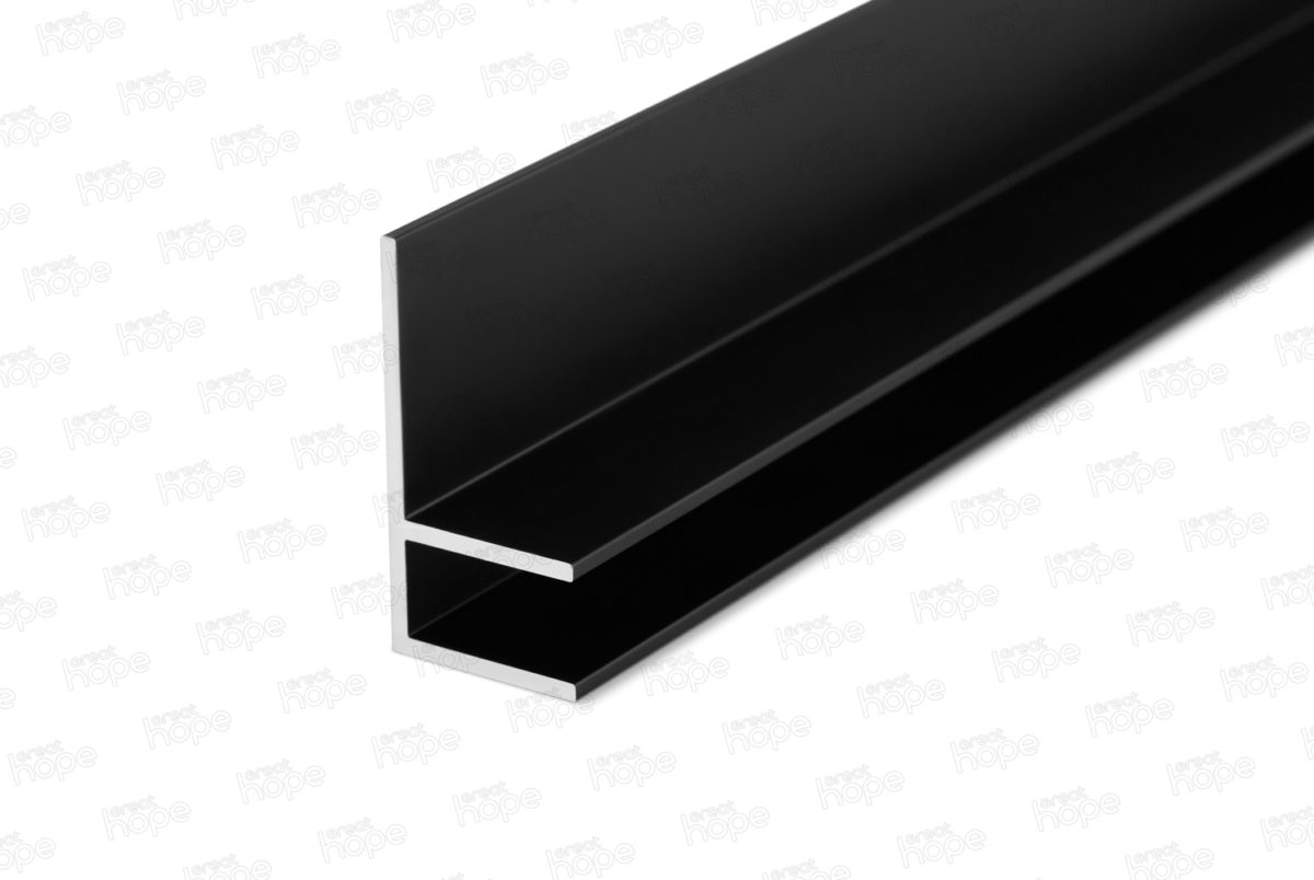 Купить опорный алюминиевый профиль для стеклянных ограждений, душевых ...